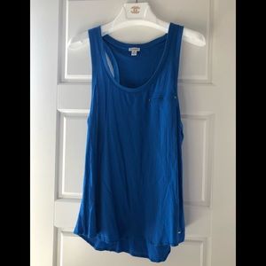 Guess Blue Soft dressy Tank Top